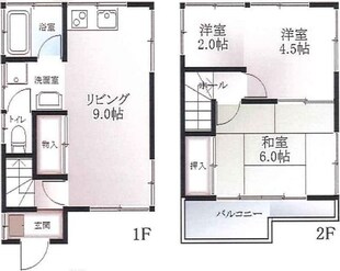 南貸家の物件間取画像